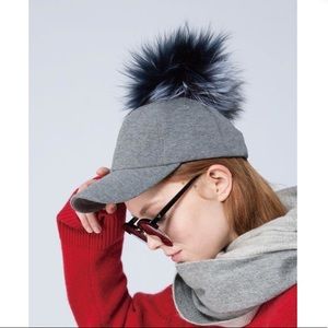 GREY BASEBALL CAP + MEATBALL